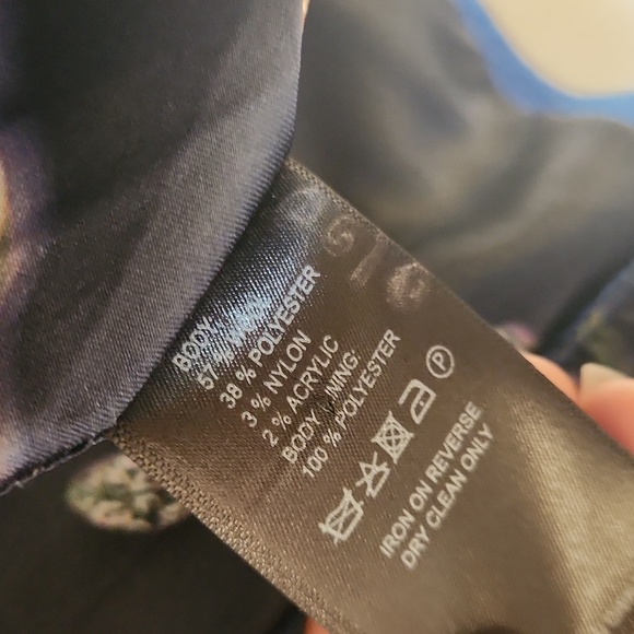 Amaryllis Royal Blue Wool Blend Coat - Picture 4 of 4